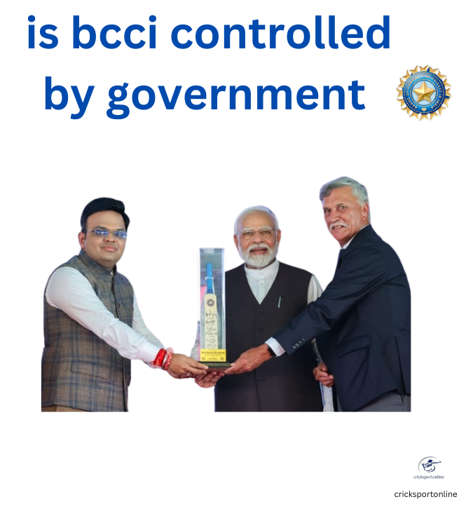 is bcci controlled by government