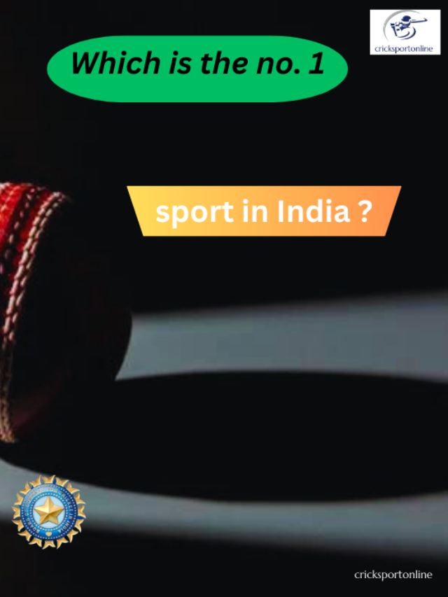 Which is the number 1 sport in India